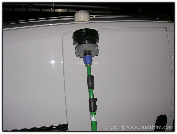 Iso-Scopic Perche t�lescopique pour l'isolation des d�tecteurs automatiques d'incendie lors de travaux susceptibles de provoquer de la poussi�re ou de la fum�e